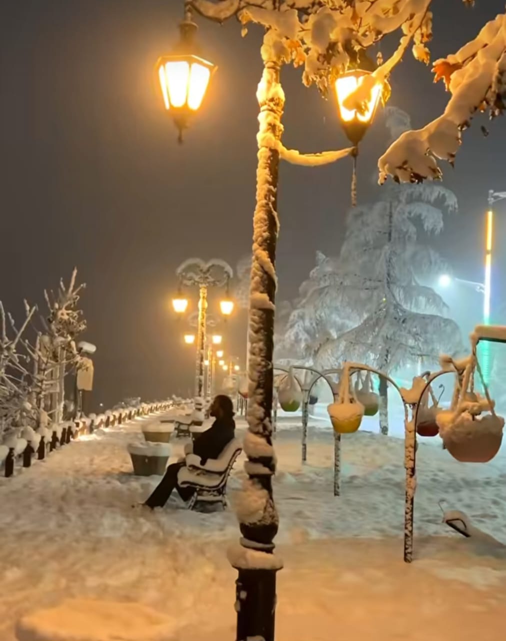 Snow Fall of Kashmir